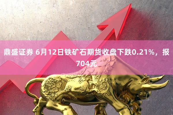 鼎盛证券 6月12日铁矿石期货收盘下跌0.21%，报704元