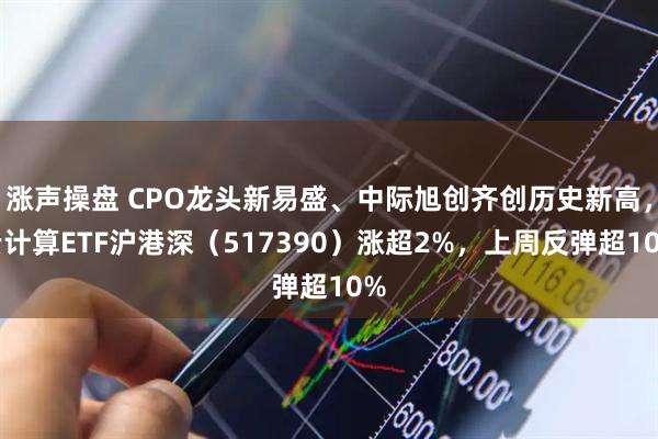 涨声操盘 CPO龙头新易盛、中际旭创齐创历史新高，云计算ETF沪港深（517390）涨超2%，上周反弹超10%